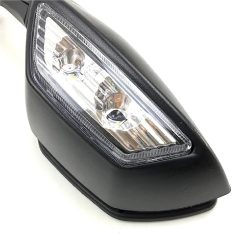 Espejos retrovisores de motocicleta para Kawasaki ZX10R 2012 2013 2014 con intermitente 6