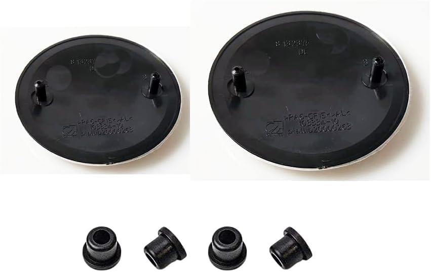 Premium Roundel Emblem Kit - Exact Fit 82mm & 74mm German Luxury Car Badges for X Models SUVs & 3/5 Sedans (2000-2023) | High-Gloss Weatherproof Design & Quick Install (Blue&White)