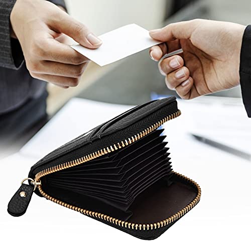 Suporte para cartões, bolsa para cartão anti-magnético portátil para compras para mulheres para home