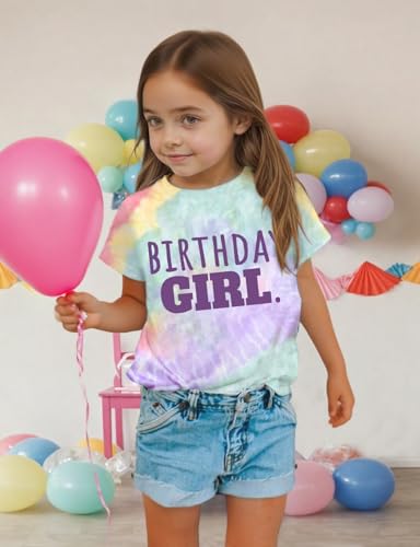 Image of Birthday Girls Shirt Kid It's Me Hi I'm The Birthday Girl It's Me 5-12Y | YHHR Birthday Shirts for Girls ,Bday Girl Shirt ,Its My Birthday Shirt Girl Graphic Tee ,Kids Bday Party Outfit 5-12 Years