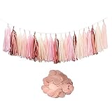 FOYTOKI Paper Confetti Set Wedding Party Supplies Party Decorations Tassel Banner Birthday Decorations