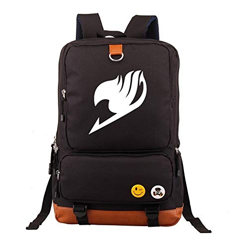 Fairy Tail Mochilas Escolares para Portátiles Ordenador de Viaje Bolsa de Senderismo
