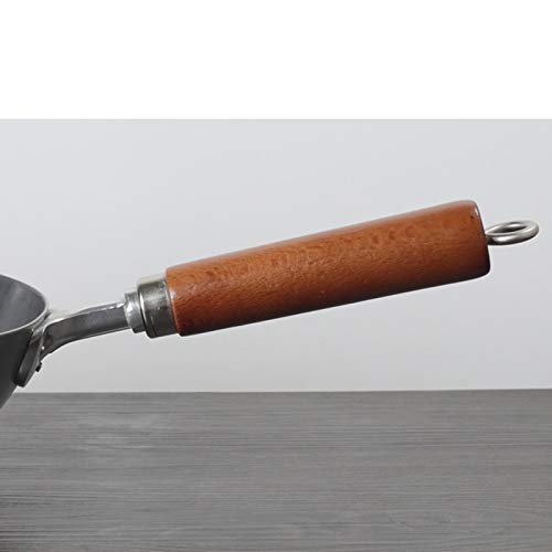 Wok tradicional de hierro 34 cm sin recubrimiento miniatura 5