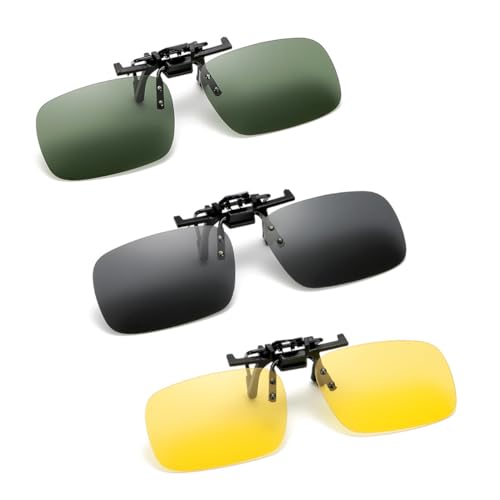 Opiniones de Gafas los más recomendados. 42 Gafas de Sol con Clip,3 Piezas Gafas de Sol,Gafas Graduadas UV para Mujers y Hombre,Antideslumbrantes,con Paños para Lentes y Bolsa de Gafas,Regalo de Graduación,Regalos de...