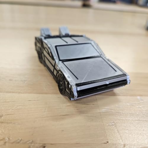 Beoals Car Model DIY Assembly Kit, 3D Printed Parts, Gray and Black - Image 3 thumbnail