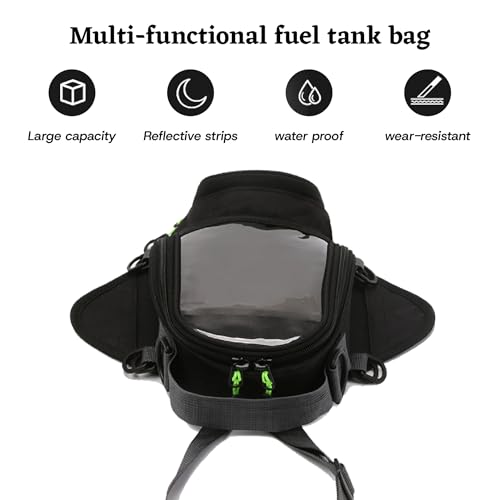 Sacoche réservoir en nylon Oxford durable pour Softail Deluxe 05-19 - 8