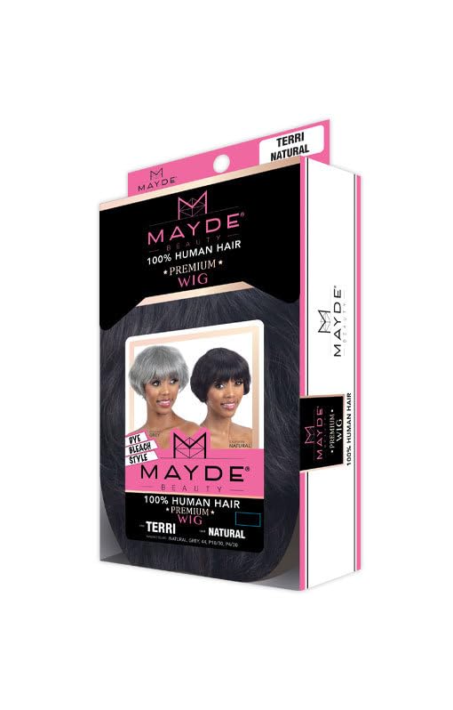 Mayde Beauty 100% Human Premium Hair Wig - Terri