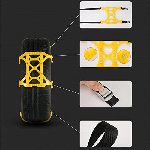 Cadenas de nieve para coche que evitan derrapes en hielo para Mazda CX ajustables 3