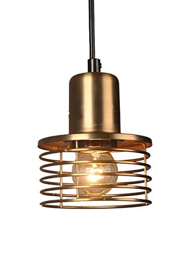 Preisvergleich Produktbild Industrielle Pendelleuchte Lampenschirm Loft Bar Deckenleuchte beleuchtung Metall Schatten E27 Fassung - keine Glühbirne [Zhhlinyuan]