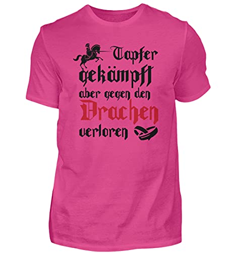 T-Shirt JGA pour Homme Haut de Gamme Rose en taille Large, confort et élégance pour l'EVG