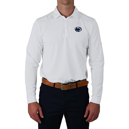 Columbia Golf Men's Penn State Univ Pin High Polo2