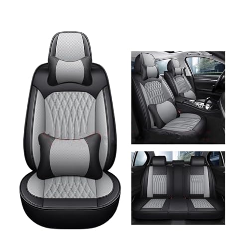Housse de siège de voiture universelle cuir PU pour Citroen C4 Picasso C3 C5 C6