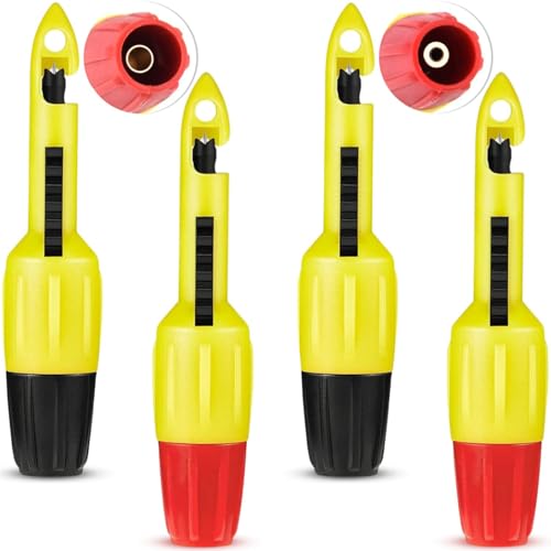 Image of 4pcs Wire Piercing Probe, Insulation Piercing Clip Set Wire Piercing Tool for Multimeter Voltage Voltmeter Thermometer Testing (2mm, 4mm)