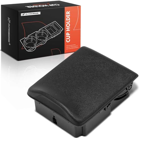 Portavasos negro para Subaru y Saab - consola central trasera