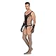 V-Ting Sexy Bodystocking Ouvert dessous Herren herren dessous reizwäsche Strapse Netz Catsuit Netzstrümpfe unterwäsche Negligees Lingeriedamen erotik set Männer Pyjama