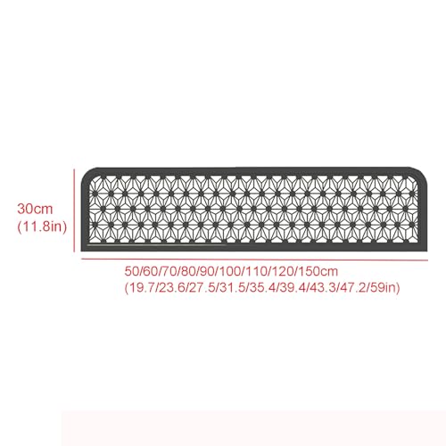Paravents de confidentialité couleur or structure premium de 150x30 cm - 6