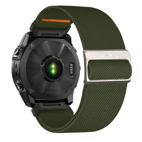 Bracelet montre Garmin Instinct nylon tressé confort sport et outdoor