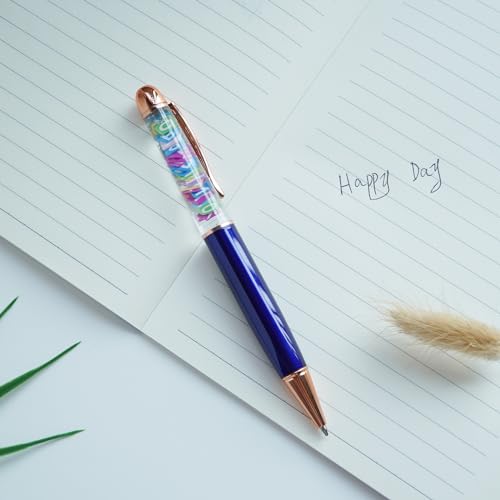 Image of Letters Funny Pens Cute Floater Floating Liquid Writing Journaling Office Pen Unique Gift For Women Men