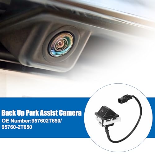 Image of ACROPIX Car Rear View Back Up Camera Wide Angle Park Assist Reverse Camera Fit for Kia Optima 2014 2015 No.957602T650 /95760-2T650 - Pack of 1