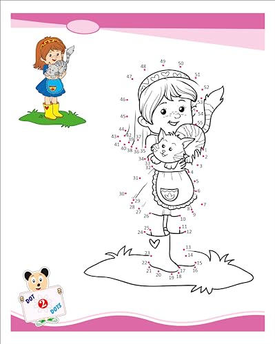 Image of Preschool Activity Book: Dot To Dot - Tracing and Coloring Activity Book For Kids