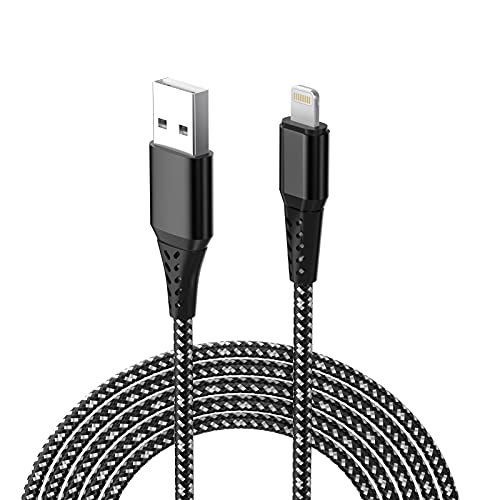 Kabel do szybkiego ładowania telefonu 5M / 16FT Kabel do ładowania telefonu ołowiany bardzo długi nylon pleciony 12/11 Xs Max/XR/XS/X / 8/8 Plus / 7/7 Plus / 6s / 6s Plus / 6/6 Plus / 6