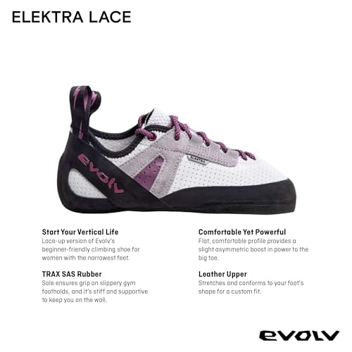 Zapatillas de escalada Evolv Elektra Lace de mujer talla 39.5 SS23 2
