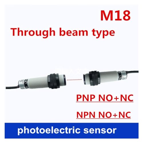 Sensor fotoeléctrico PNP para evitar fallos de conteo M18 2