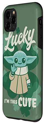 Coque Grogu Star Wars iPhone 11 Pro Max cadeau insolite vert - 2