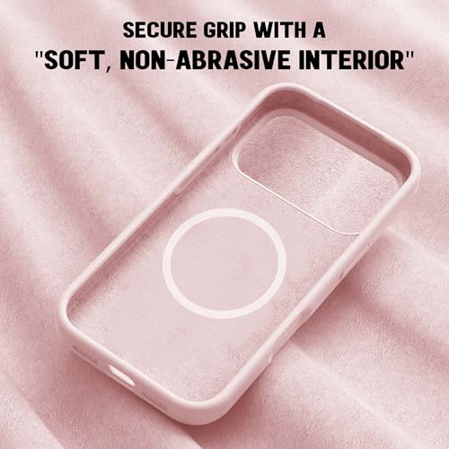 Image of Kratos Soft Silicone Case Cover Compatible with iPhone 17 Pro - Everyday Comfort Protection, Wireless Magnetic Charging Case with Raised Edge Camera & Screen Protection, Shock-Resistant Design