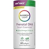 Rainbow Light - prenatal Dha Smart Essentials, Omega-3 Fatty Acids- 60 Softgels (Packaging May Vary)