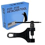 PGN Roller Chain Detacher Tool for #420#425#428#520#525#530 - Chain Tool for Replacing and Repairing Chains, Chain Splitter