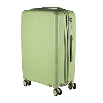 Mala de Viagem Media em Polipropileno 4 rodas 360 - AeroMalas Capadócia (Verde)