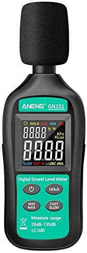 RJJ compteur décibel numérique pour évaluer le niveau de son et isoler votre intérieur