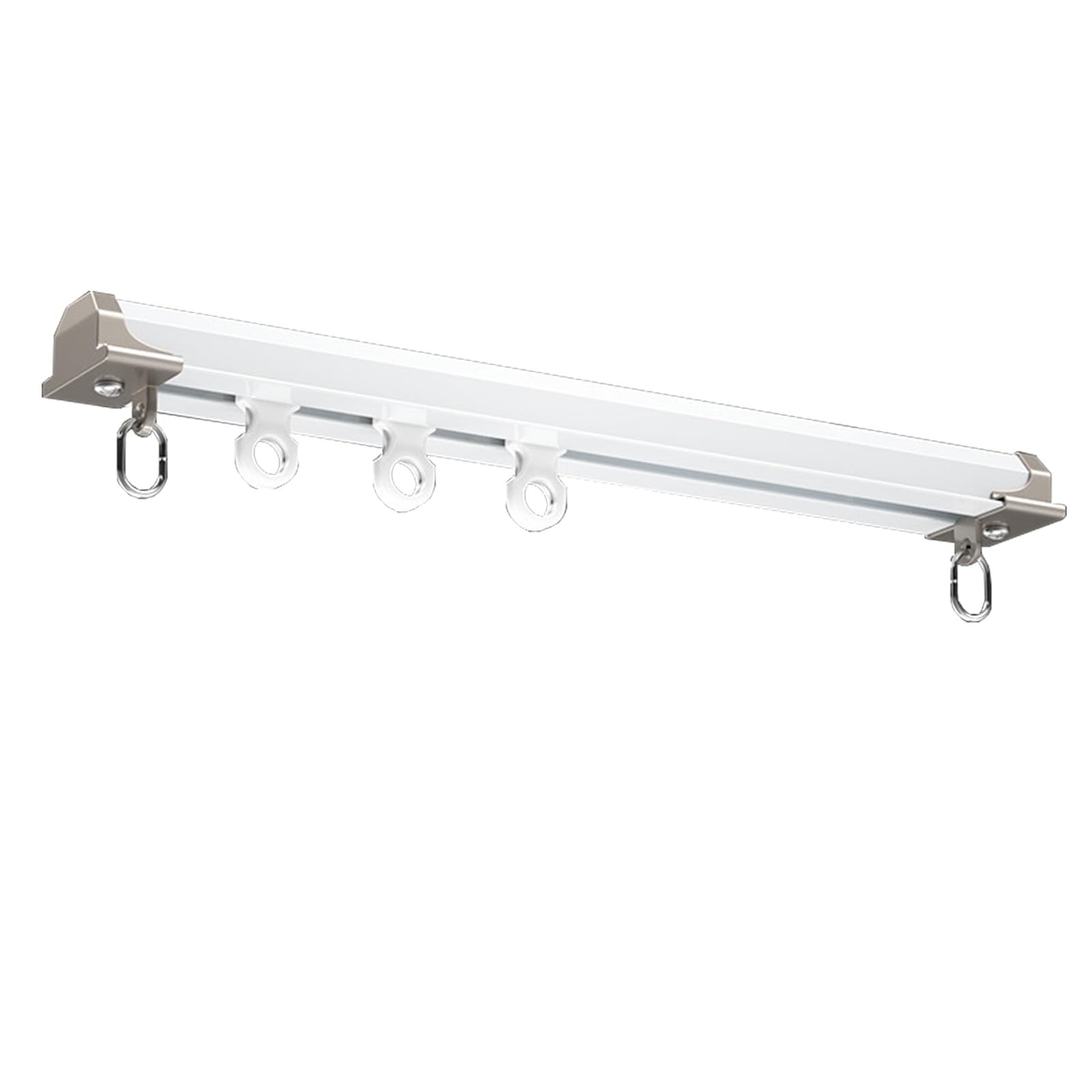 Rails à rideaux réglables pour cloisons de séparation : modularité et salon moderne de 1 à 6m