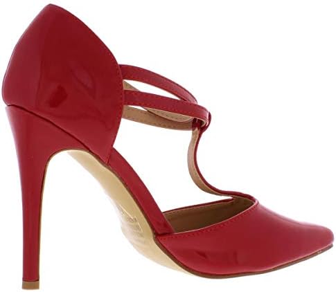 Journee Collection Women's Tru Pumps Women's Shoes, red, Size 8.5 | Image 2