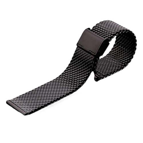 Bracelet montre maille milanaise acier inoxydable interchangeable 20mm 22mm