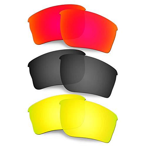 Lentille rechange Oakley Quarter Jacket noire renforcée cyclisme