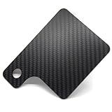 Carbon Fiber Universal Motorcycle Inspection Tag Sticker Renewal License Plate 3.5 * 3.5 inch