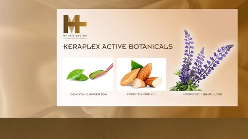 MHD Keraplex Instant Hair Repair, 100ml. Keratin Hair Treatment - Image 3