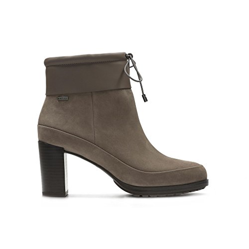 Clarks Londonrain GTX, Botas para Mujer, Gris (Taupe Nubuck), 39.5 EU