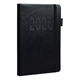 2026 プランナー,ポータブル カレンダー 手帳 | A5 プランニングノートブック 日常 学業 教師 学生 学校 ビジネス出張 旅行 家庭 通勤 会議用