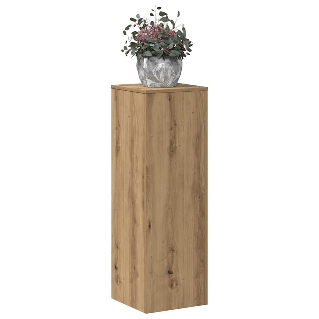 Supporto per piante in rovere Artisan, 33 x 33 x 100 cm, in legno