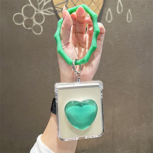Protection Galaxy Z Flip 4 antichoc transparente rigide fine avec support