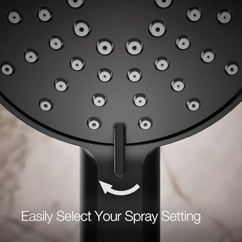 Kohler 33640-G-BL Regadera de mano de tres funciones, 1.75 gpm, Negro Mate miniatura 6