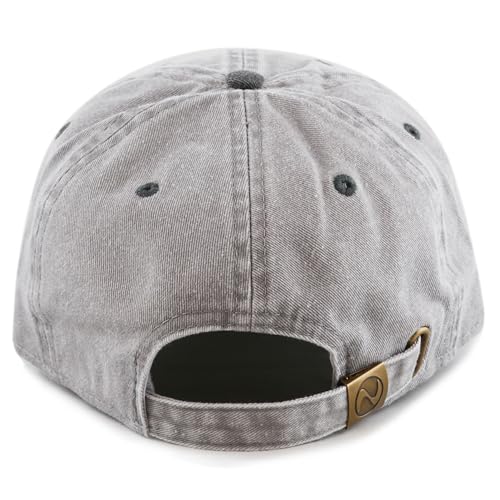 Image of The Hat Depot 100% Cotton Pigment Dyed Low Profile Dad Hat Six Panel Cap