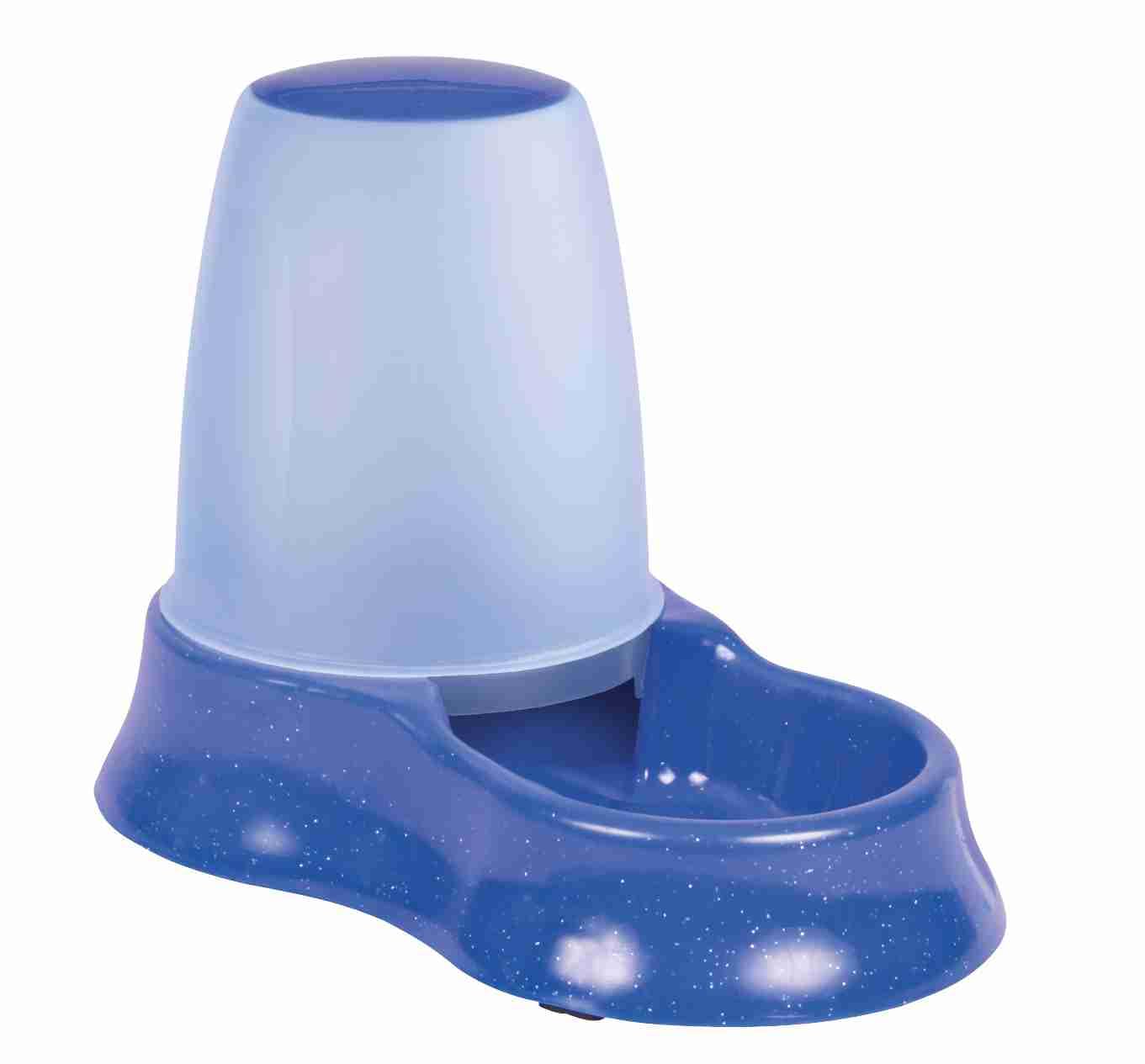 Trixie Voer- en waterdispenser voor katten en honden: 1,5 liter, willekeurige kleur Trixie Voer- en waterdispenser voor katten en honden: 1,5 liter, willekeurige kleur