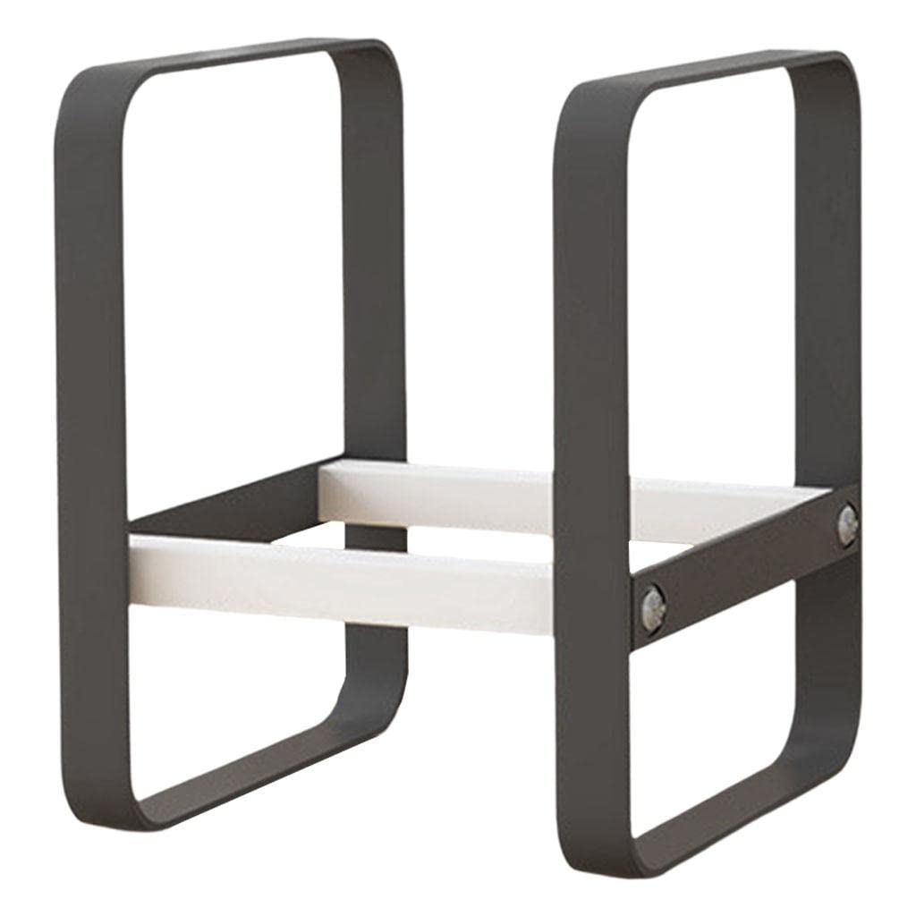Merishopp Dish Drying Rack Plate Holder Drainer Kitchen Cabinet Organizer 12x15x12cm-image-12