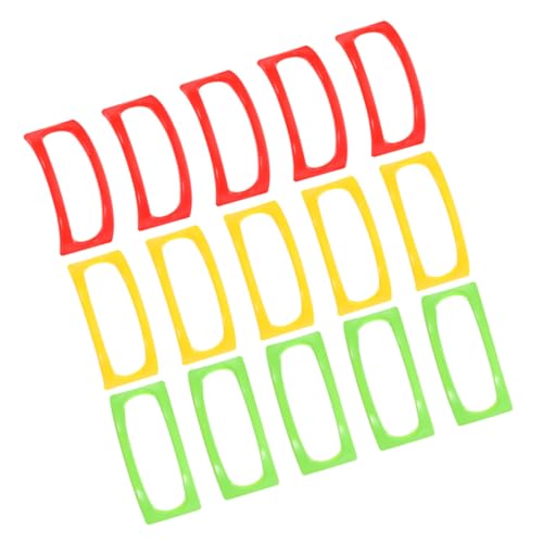 Garneck 18pcs Tortilla Stand Corn Tortillas Plastic Taco Stand Taco Stand Rack Tray Restaurant Accessories Taco Making Frame Mexican Pancake Rack Tray Taco Stand Holders Party Supplies