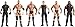 WWE Wrestling Exclusives Superstar Collection Action Figure 6-Pack [Set #4]