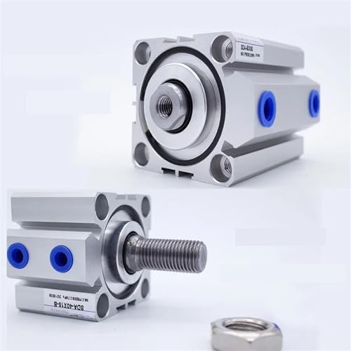 Cylindre SDA 16 compact pour resoudre les manques d'espace en automation 25mm